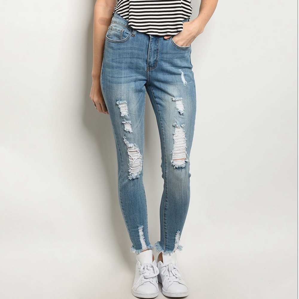 🌴💰✂️MID RISE DENIM🌴 - Picture 1 of 4